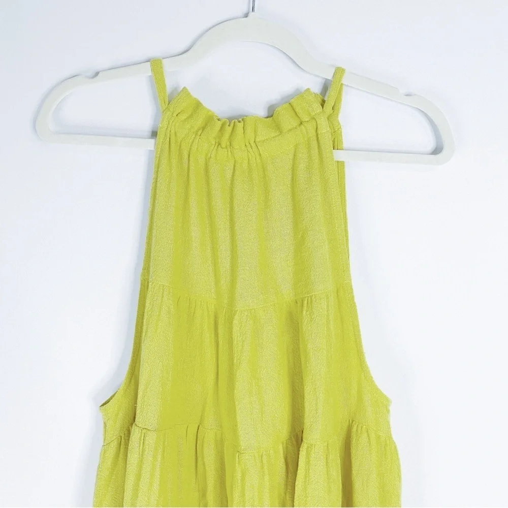 NWT Free People - Yellow Trapeze Dress